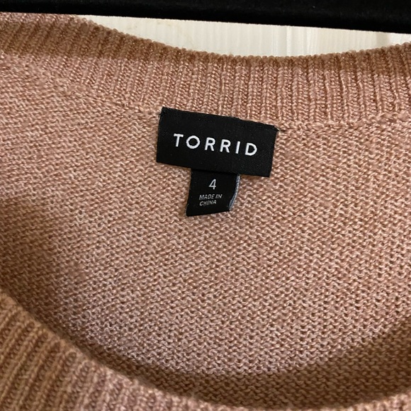 Pink Torrid Butter-soft Sweater Dress - Picture 2 of 2